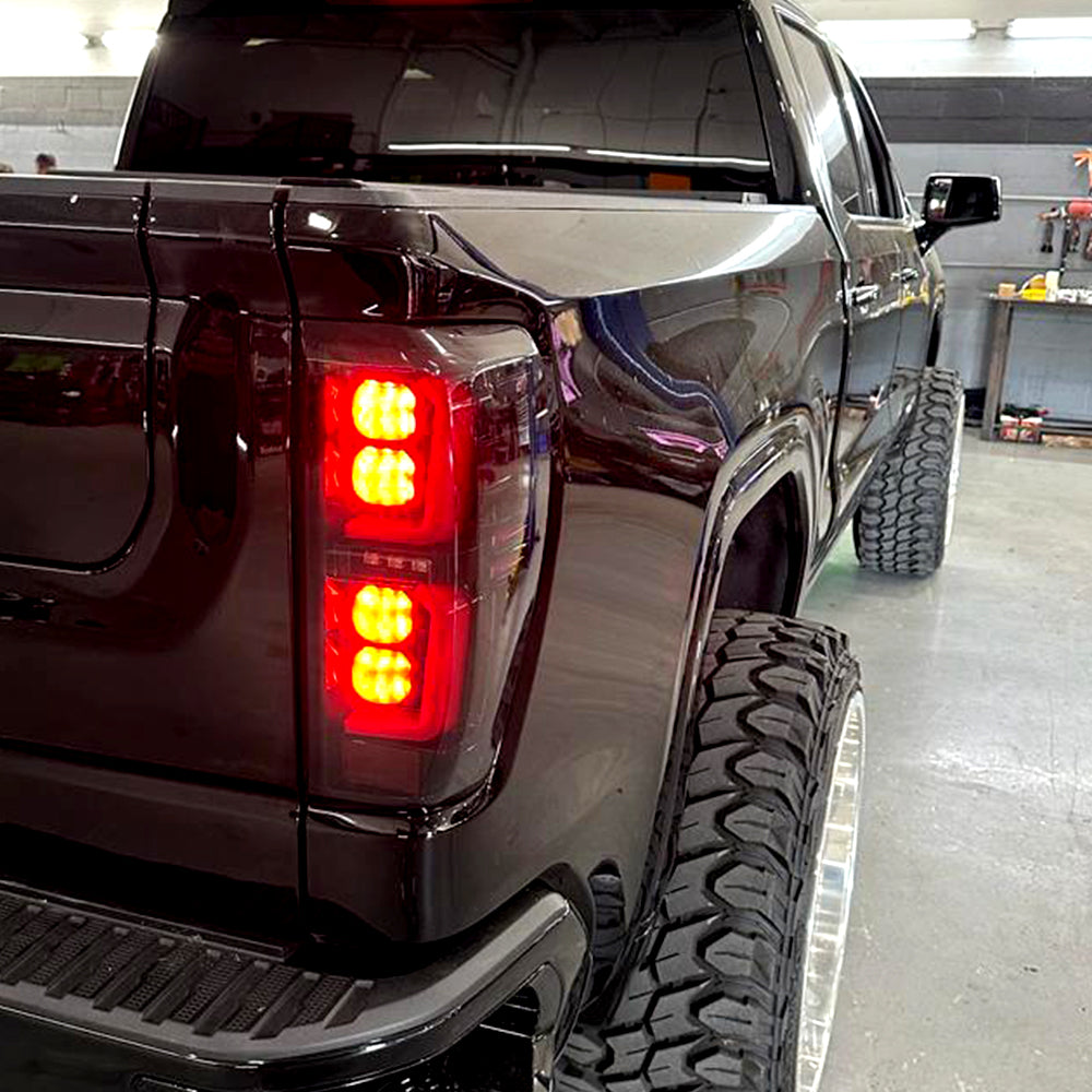 GMC Sierra 1500 1923 (Replaces OEM LED) Tail Lights OLED Smoked GoRECON