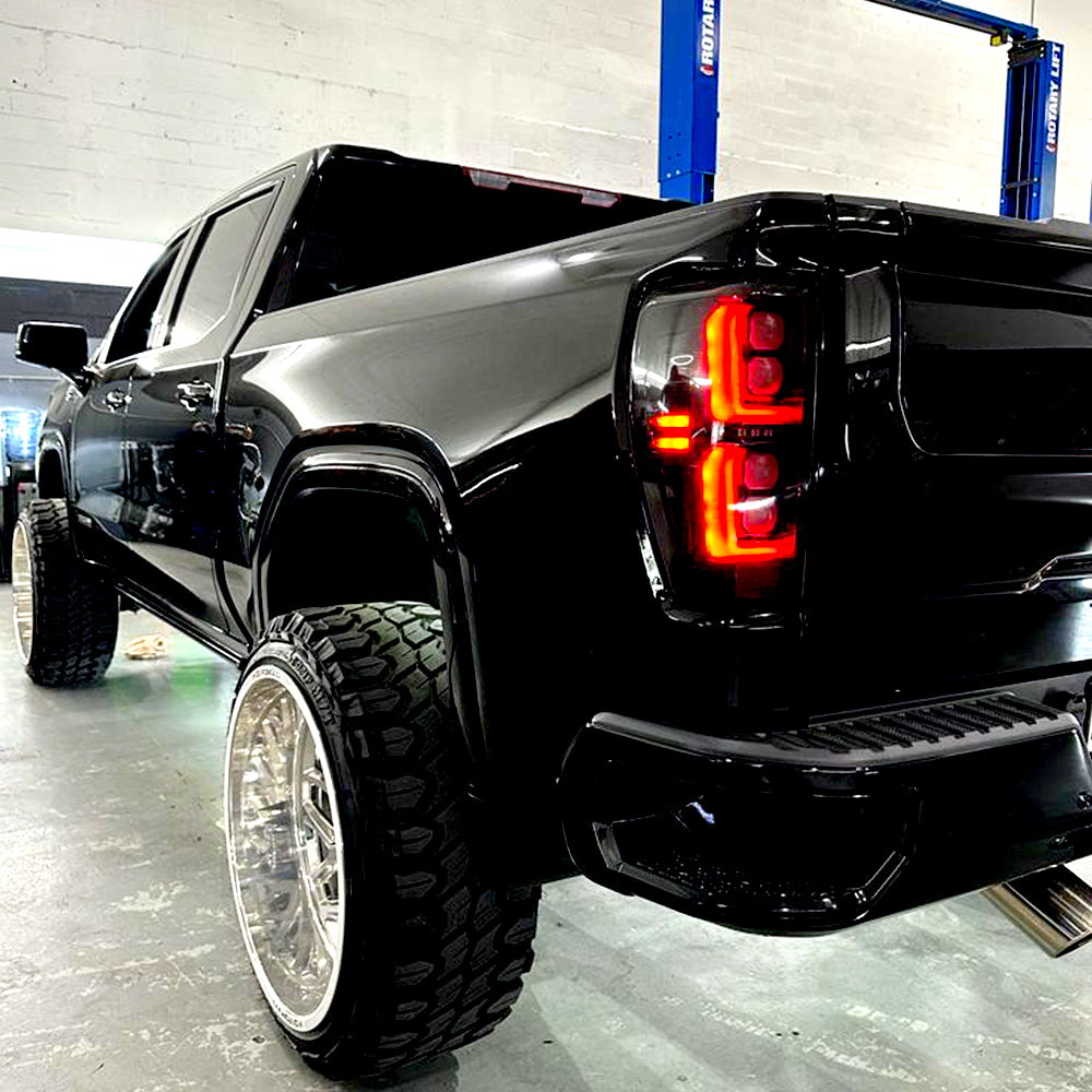 GMC Sierra 1500 1923 (Replaces OEM LED) Tail Lights OLED Smoked GoRECON