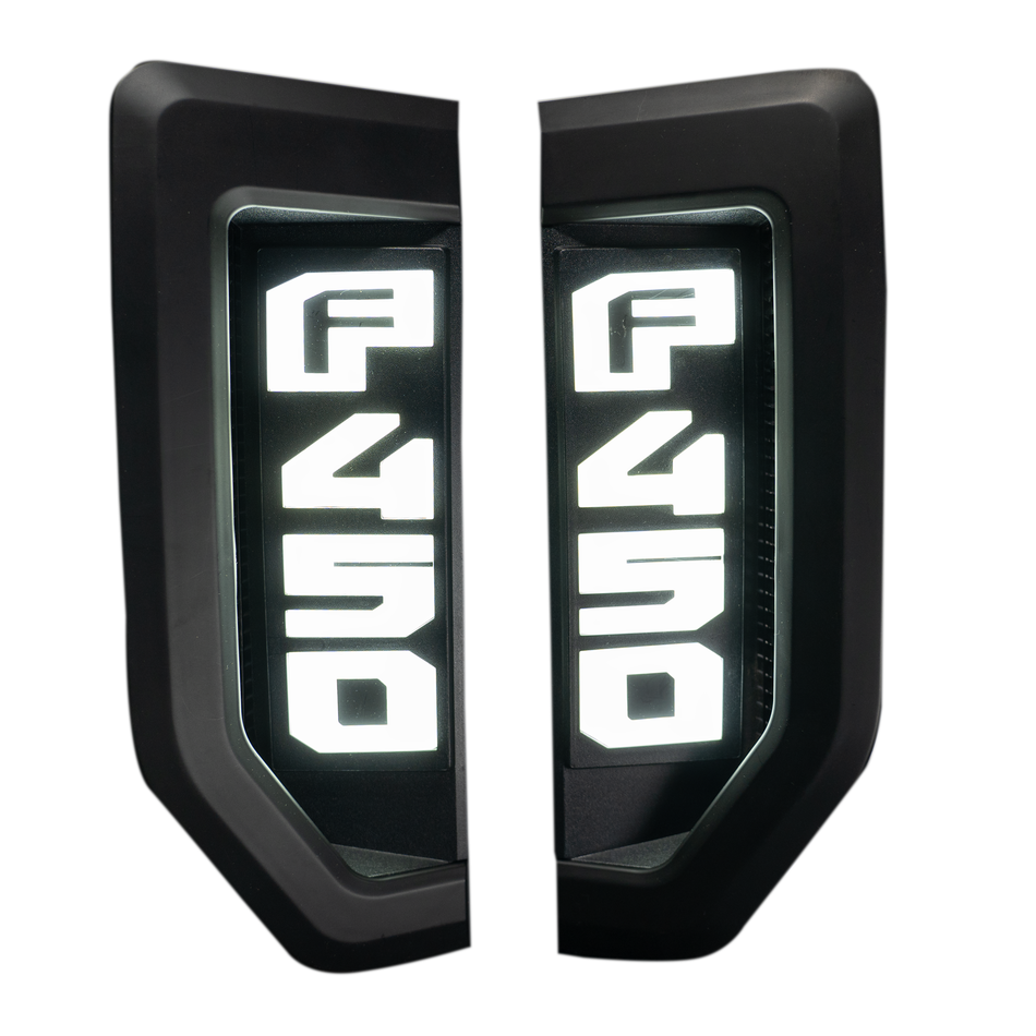 F450 Sign Ford Superduty F-450 Illuminated Emblems - GoRECON