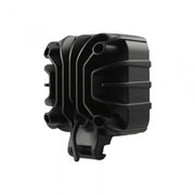 High-Power 3000 Lumen LED Driving Lights 3500k white leds chrome w/ Clear Lens &amp; Black Housing