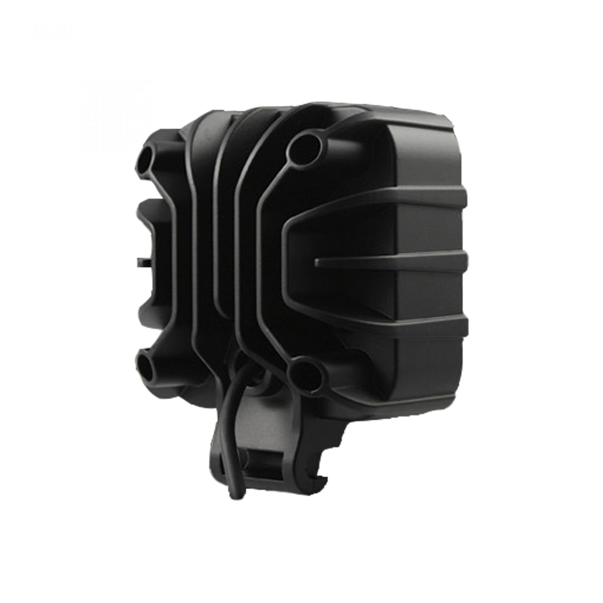 High-Power 3000 Lumen LED Driving Lights 3500k white leds chrome w/ Clear Lens &amp; Black Housing
