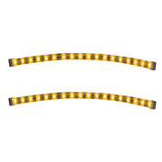 12" Flexible IP68 Waterproof Ultra High Power Flexible Light Strips CREE LED Amber