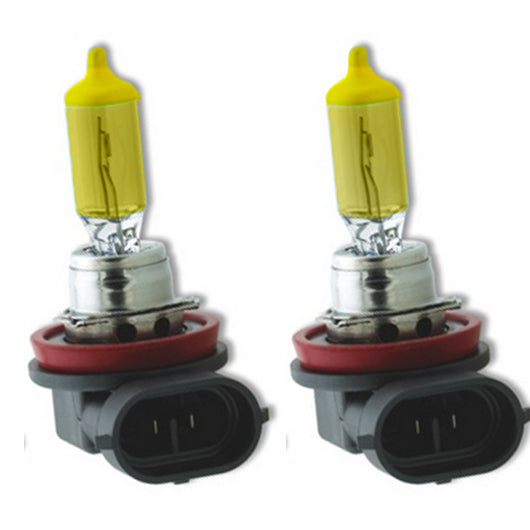 9006 12V 55W Headlight/Fog Light Bulbs in Solar Yellow
