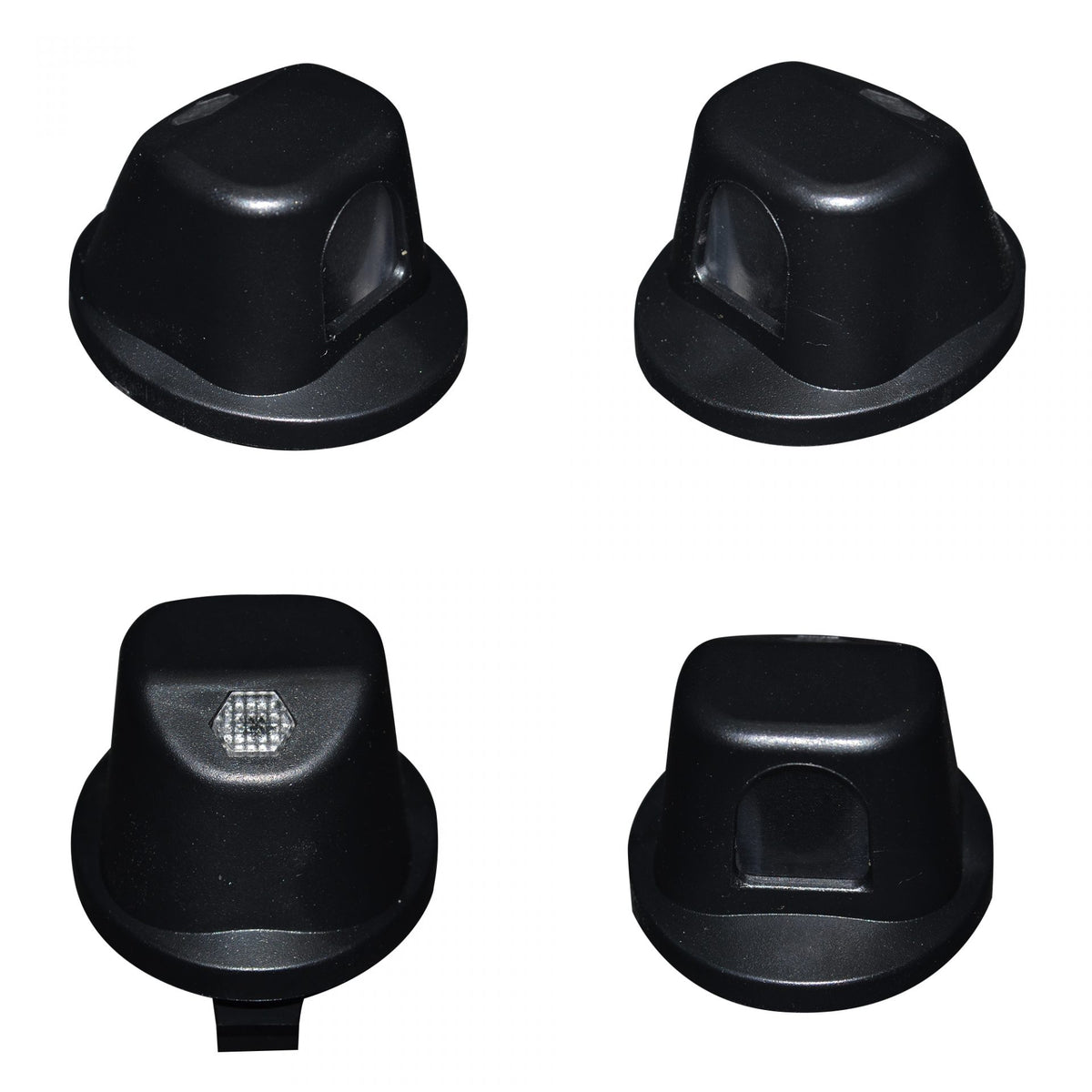 Amber LED License Plate &amp; Red LED Running Light Bulb Kit
