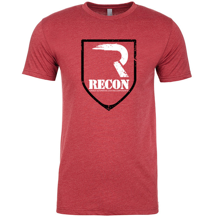 RECON Red Shirt with Black / White R Shield