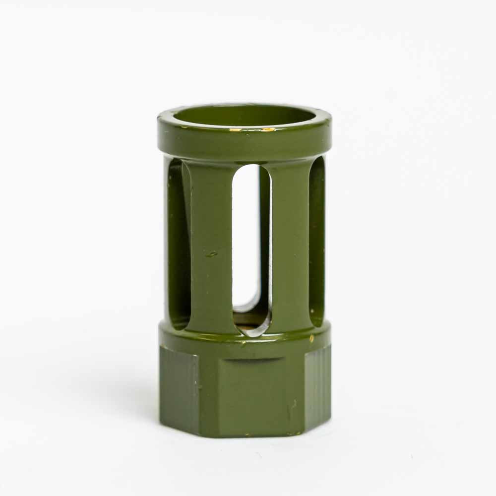 AR-15 Bird Cage Rifle Barrel Antenna Tip Flash Hider Olive Drab/Army Green