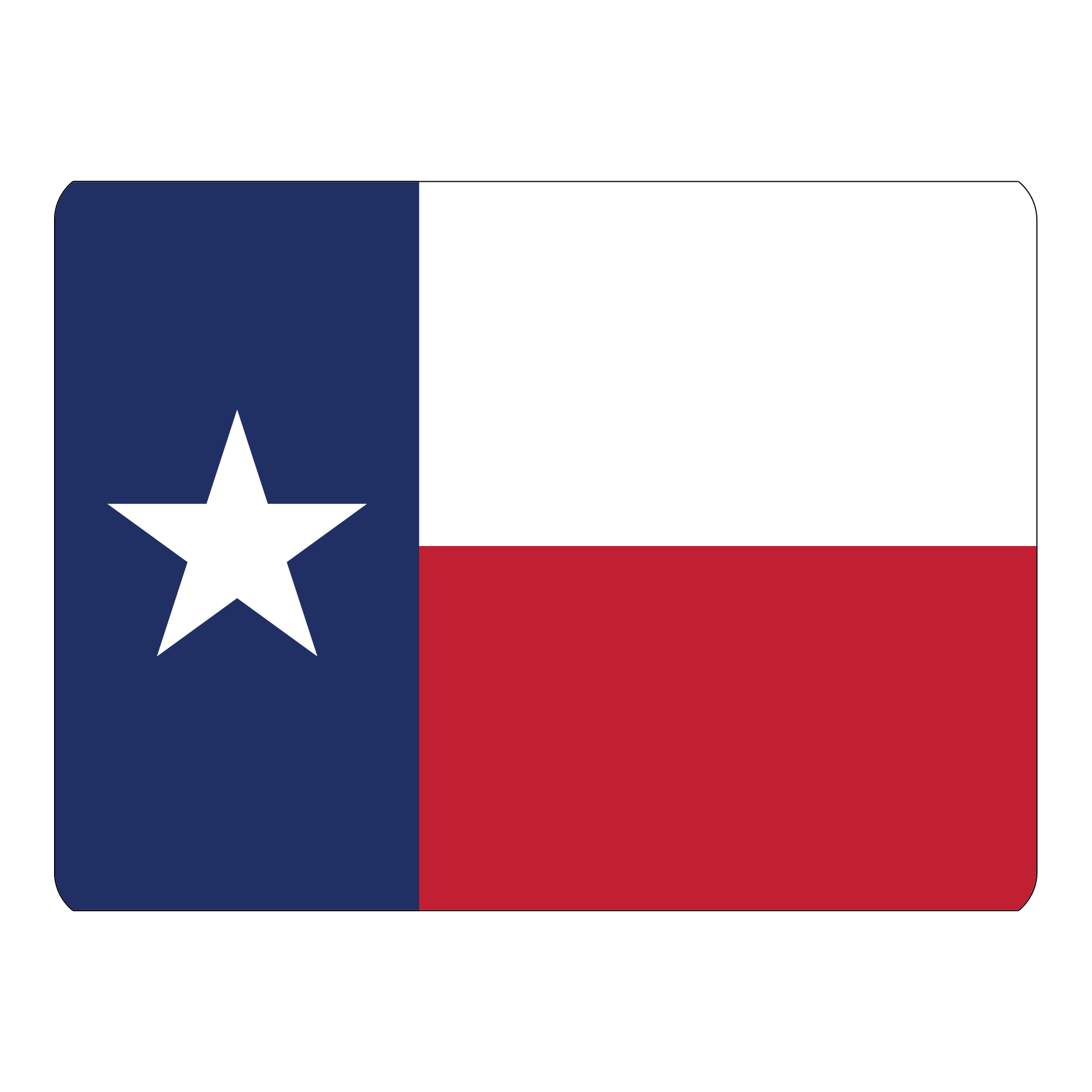 Roof Vinyl Wrap - Texas Flag