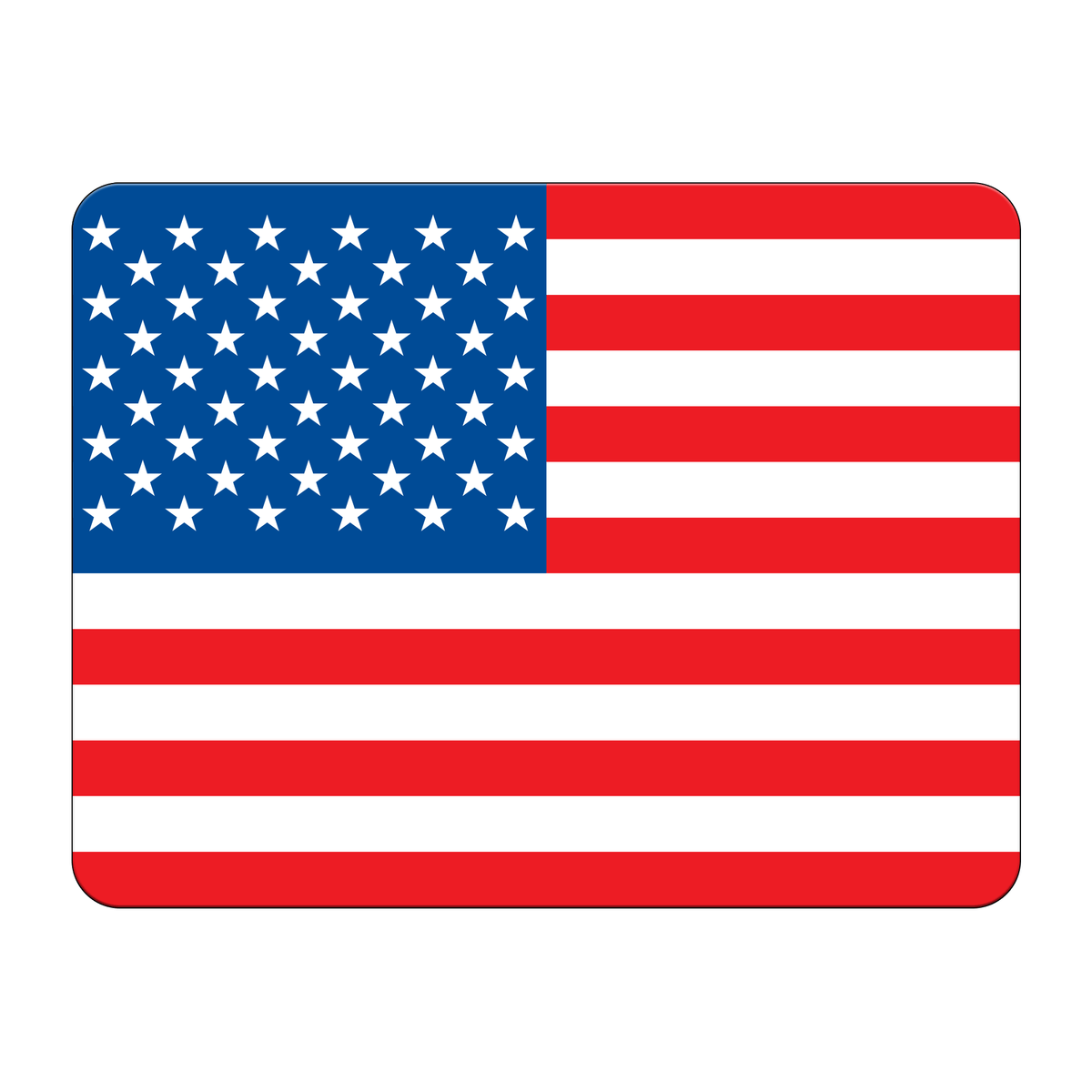 Roof Vinyl Wrap - USA Flag
