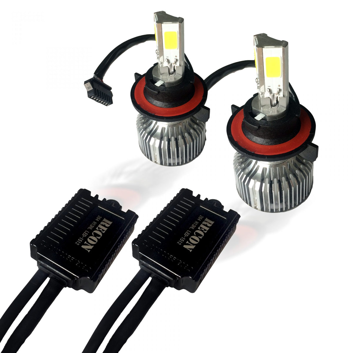 9004 12V High-Power (Hi &amp; Low Beam) Headlight Bulbs LED