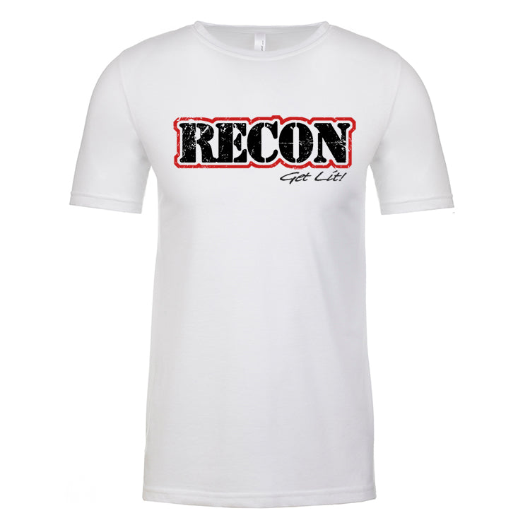RECON Black Rock Red Outline Shirt