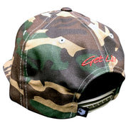 Uploaded ToRed Patch w/ White RECON Logo on Black Trucker Hat