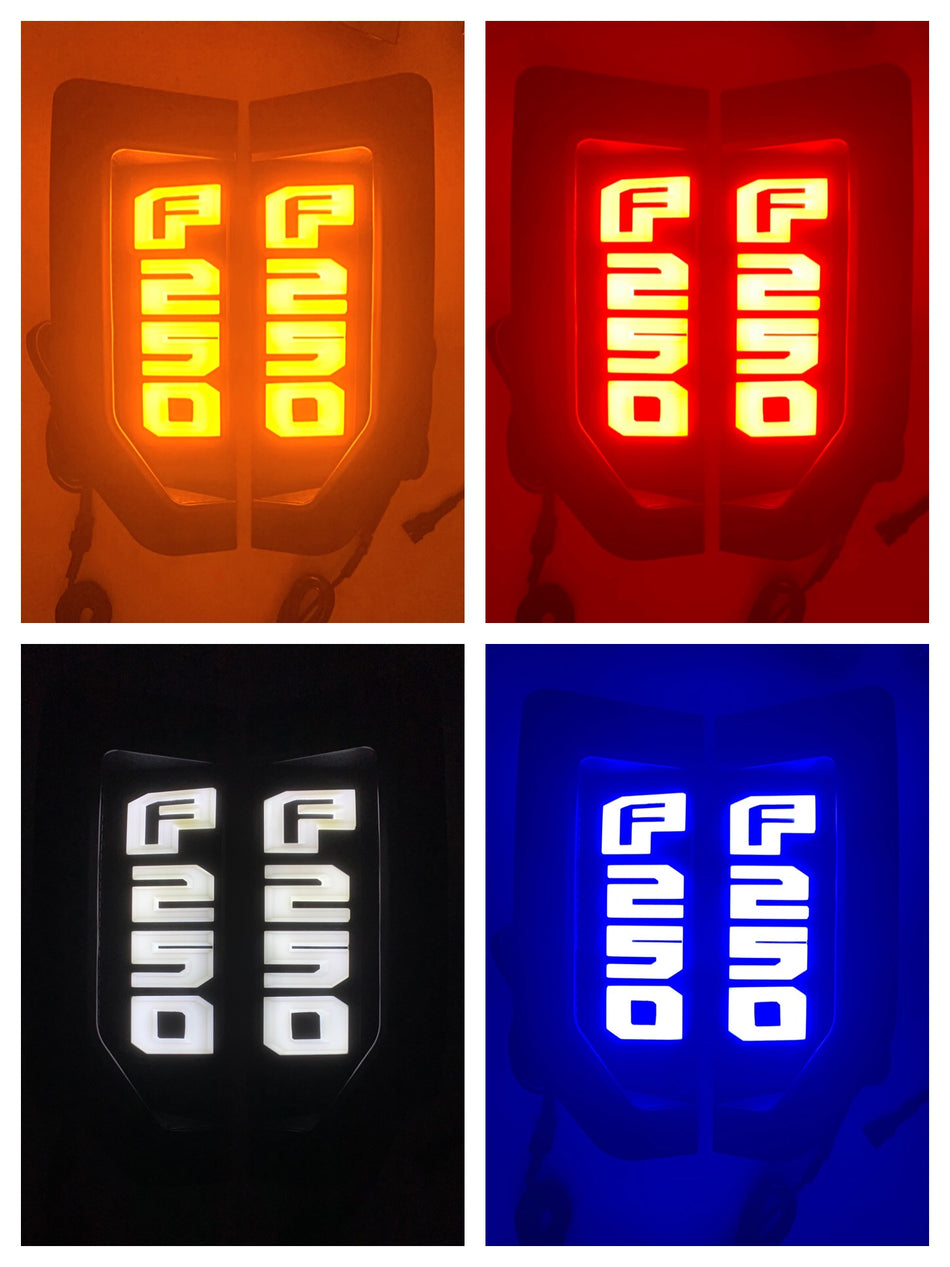 F450 Sign Ford Superduty F-450 Illuminated Emblems - GoRECON