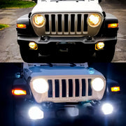 9004 12V High-Power (Hi &amp; Low Beam) Headlight Bulbs LED