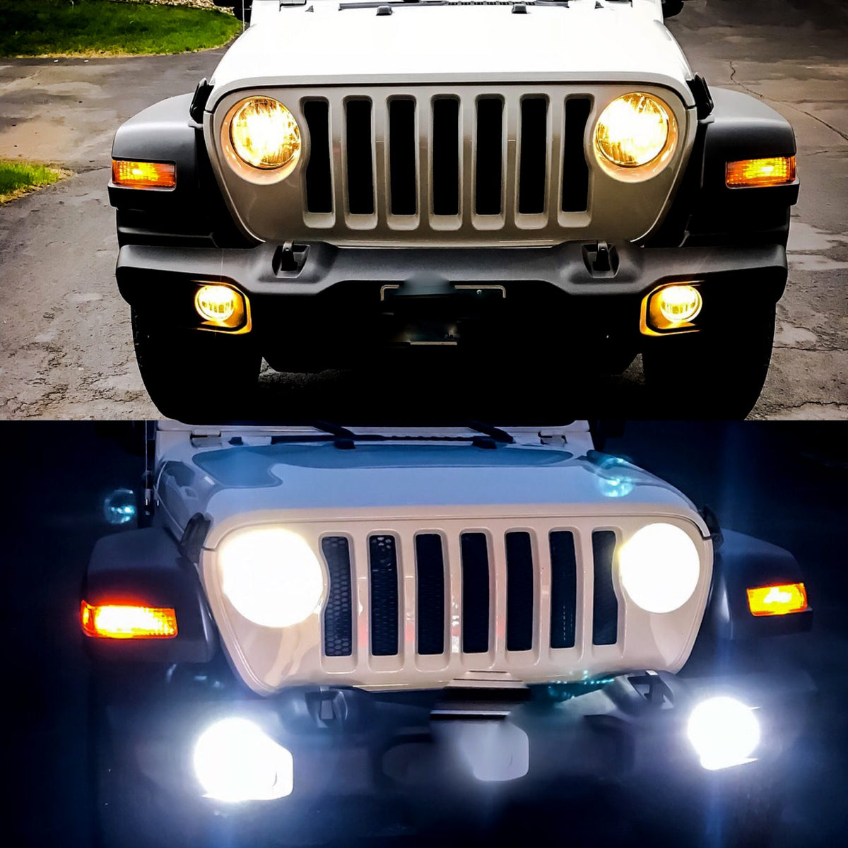 9004 12V High-Power (Hi &amp; Low Beam) Headlight Bulbs LED