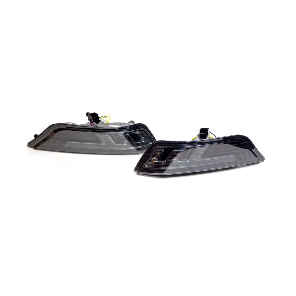 Ford Mustang 15-17 Rear Bumper Corner Fender Light Kit LED Smoked