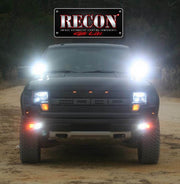 Square 3" LED Light w/ Four 5-Watt Flood Pattern CREE XTE LEDs - CLEAR/CHROME