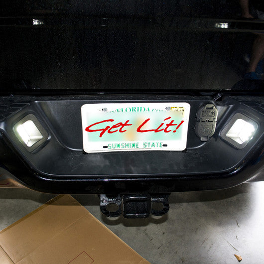 Dodge RAM 03-24 License Plate Illumination Kit LED in White - GoRECON